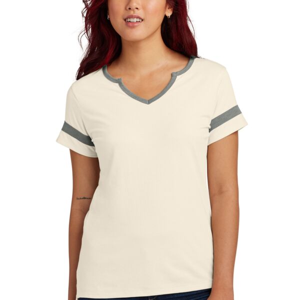 Ladies Halftime Notch Neck Tee Thumbnail