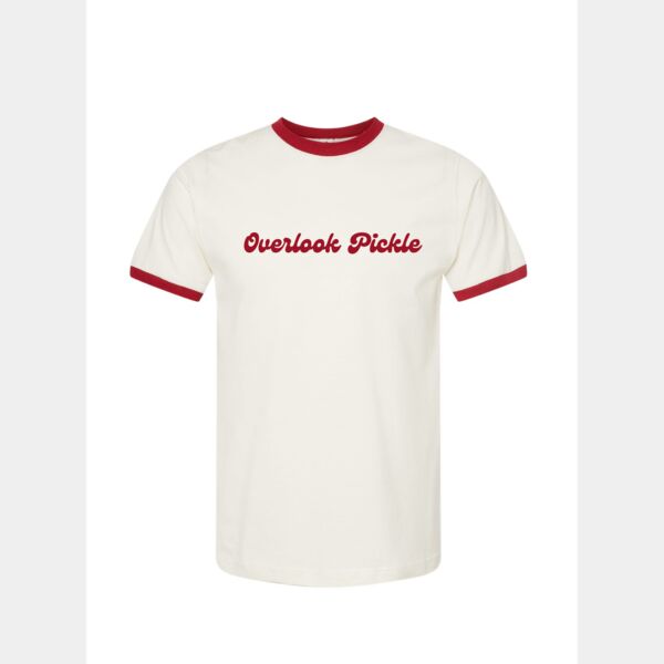 (Unisex) Retro Ringer Pickleball T-Shirt  Thumbnail
