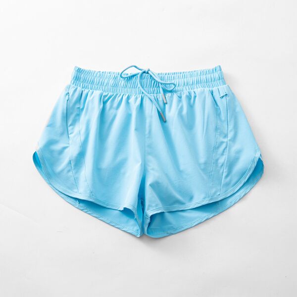 Women's Zip Pockets Activewear Hot Short Pant Thumbnail