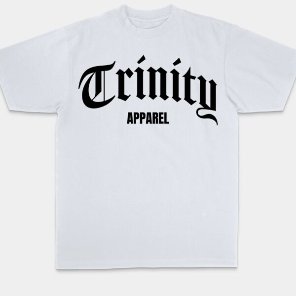 Trinity Apparel T-Shirt- Ash/Black Thumbnail