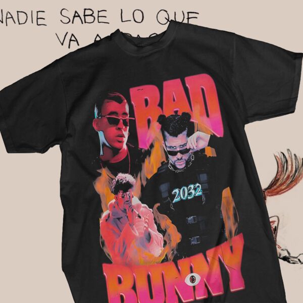 Bad Bunny Graphic Tee 48 Thumbnail