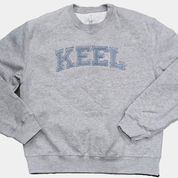 Keel Jean Patch Varsity Crewneck Thumbnail